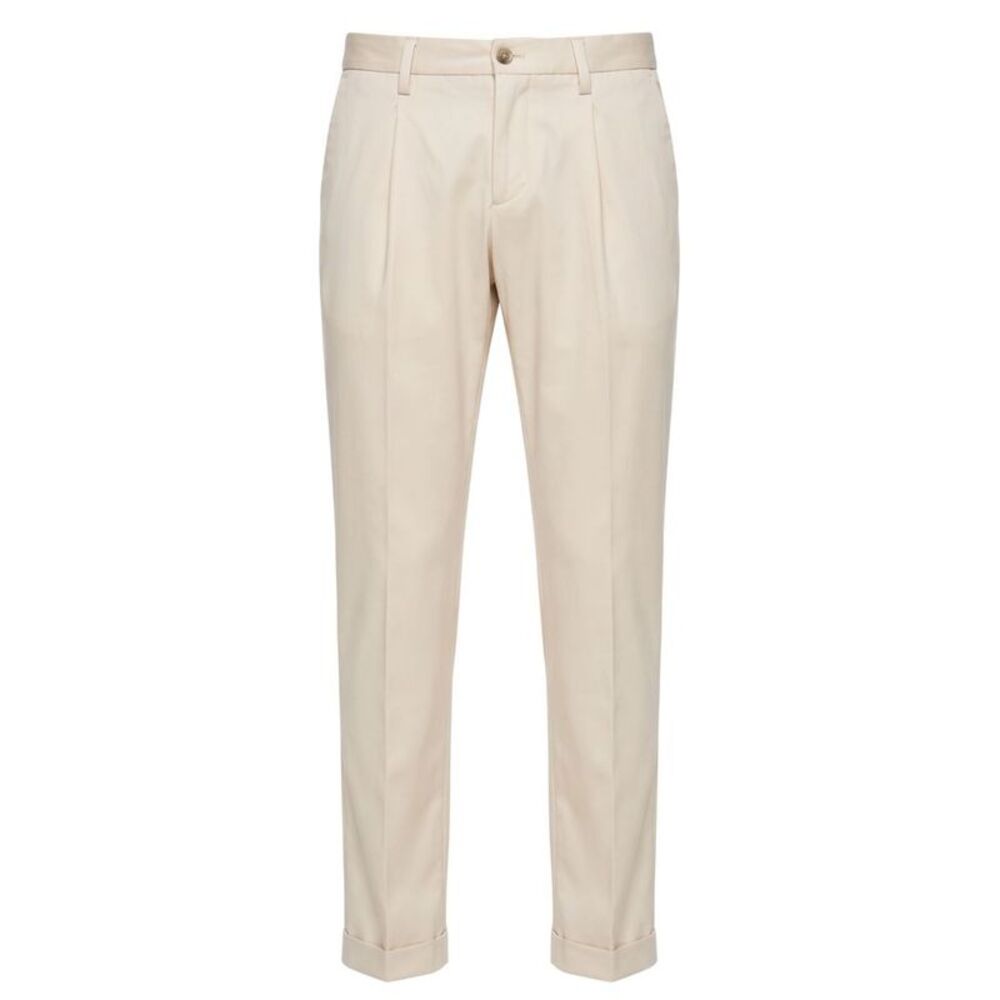 Baldinini Trend White Viscose Men Men's Pants